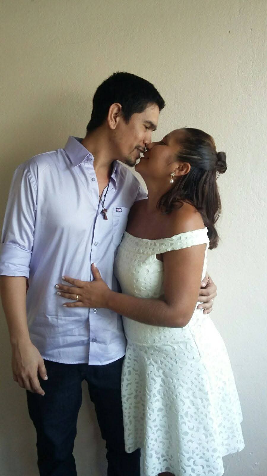 Foto de Leide e Rodrigo